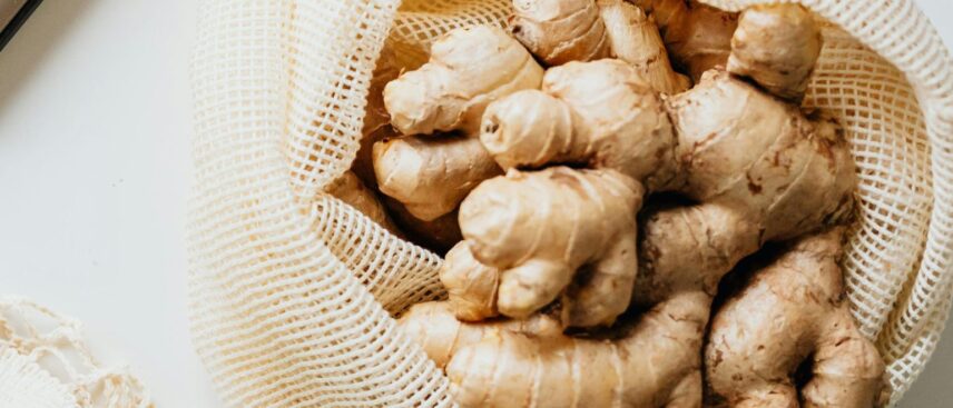 Ongeschilde gember