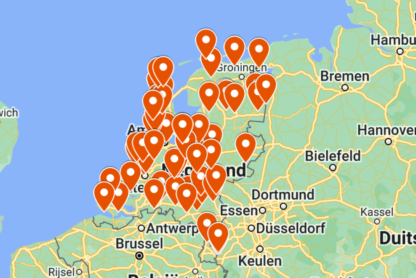Dierentuinen Nederland Kaart
