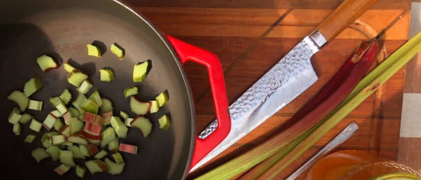 Koken met rabarber is gezond